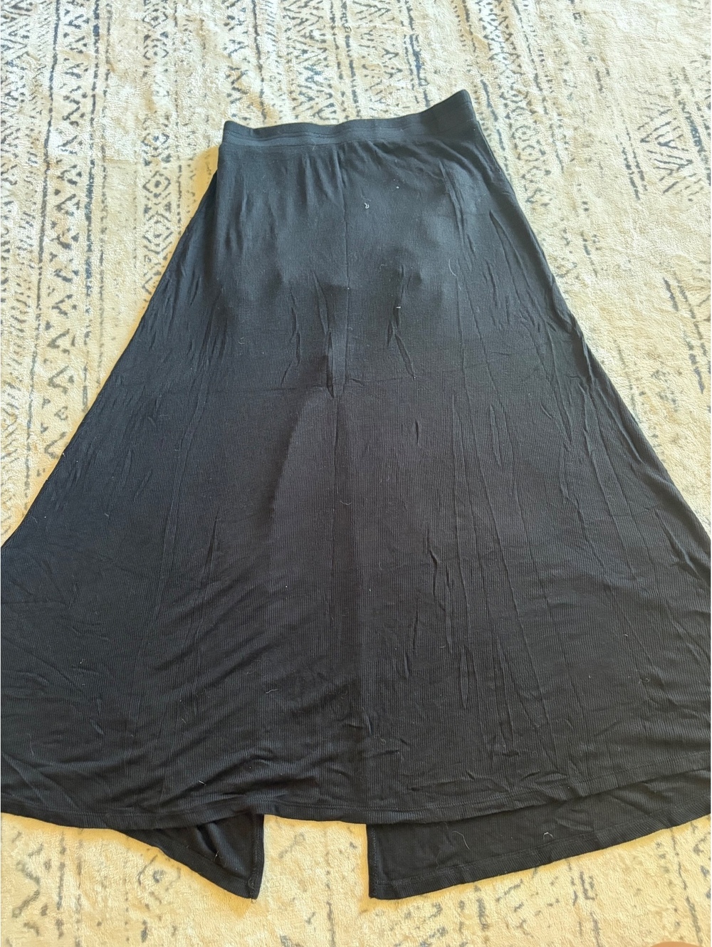 American Eagle Black Maxi Skirt XS